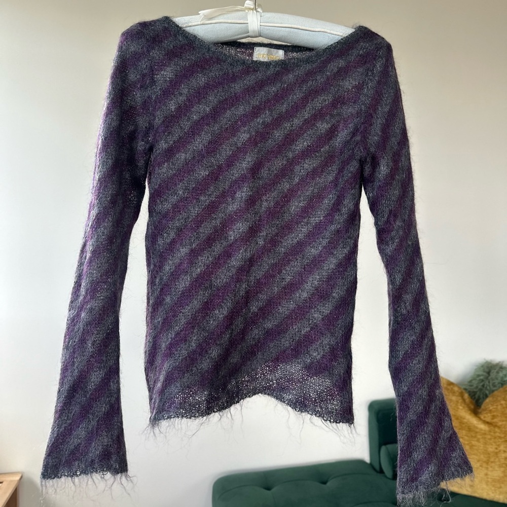 Junko Shimada Japan scoop neck sweater